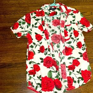 Short sleeve button up